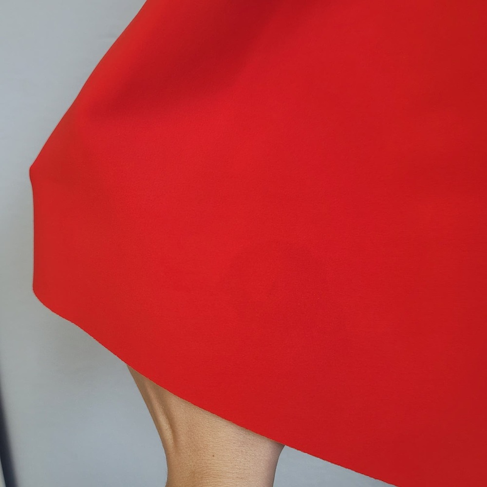 Chiara Boni La Petite Robe Corie V-Neck Fit & Flare Sleeveless Cocktail Dress - Picture 9 of 16